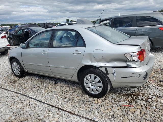 1NXBR38E64Z318036 - 2004 TOYOTA COROLLA LE CE SILVER photo 2