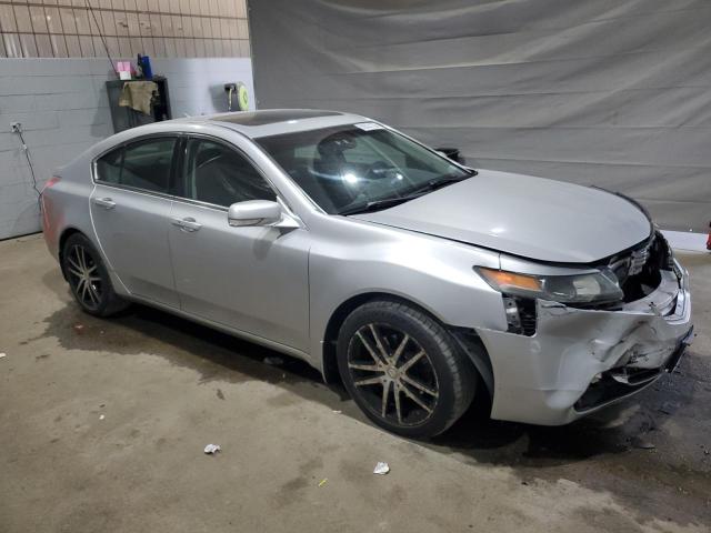 19UUA9F54DA002874 - 2013 ACURA TL TECH SILVER photo 4