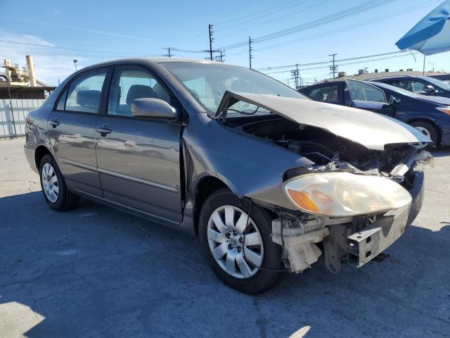 1NXBR32E74Z240102 - 2004 TOYOTA COROLLA CE GRAY photo 4