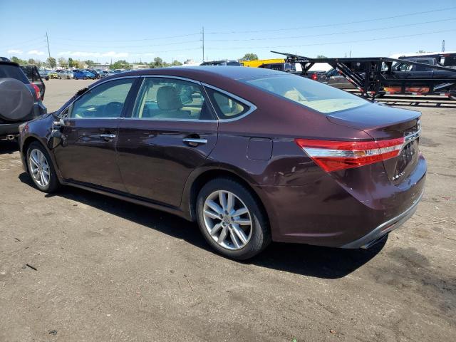4T1BK1EB8EU134043 - 2014 TOYOTA AVALON BASE 栗色 照片 2