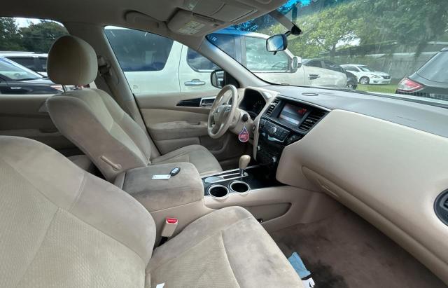 5N1AR2MN4EC638359 - 2014 NISSAN PATHFINDER S WHITE photo 5