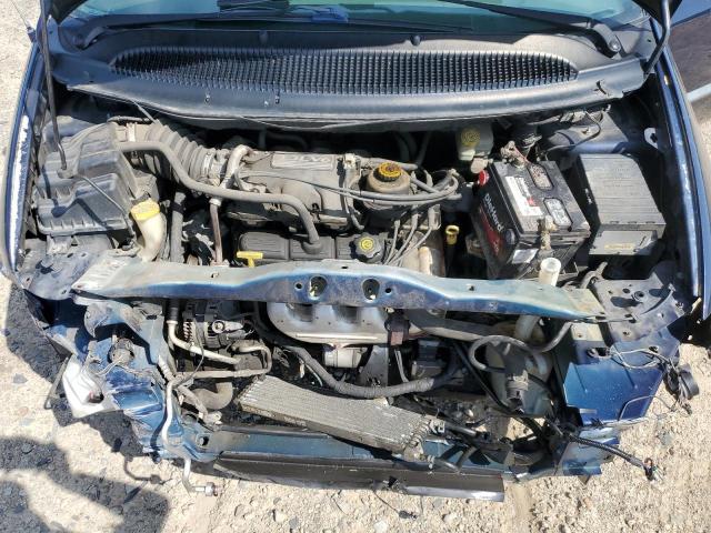 1C4GP45RX4B539440 - 2004 CHRYSLER TOWN & COU ლურჯი ფოტო 12