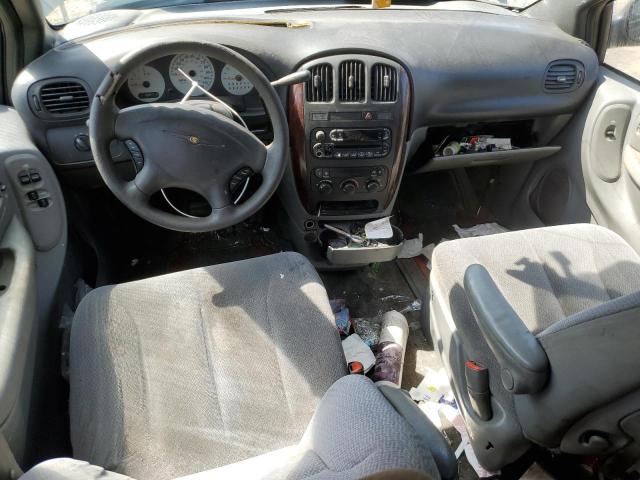 1C4GP45RX4B539440 - 2004 CHRYSLER TOWN & COU ლურჯი ფოტო 8