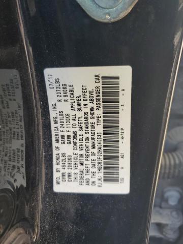 1HGCR3F02HA040535 - 2017 HONDA ACCORD EXL BLACK photo 12