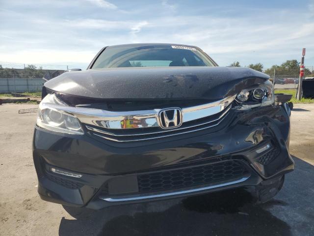 1HGCR3F02HA040535 - 2017 HONDA ACCORD EXL BLACK photo 5