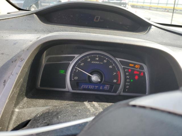 2HGFG1B80AH507333 - 2010 HONDA CIVIC EX BLACK photo 9