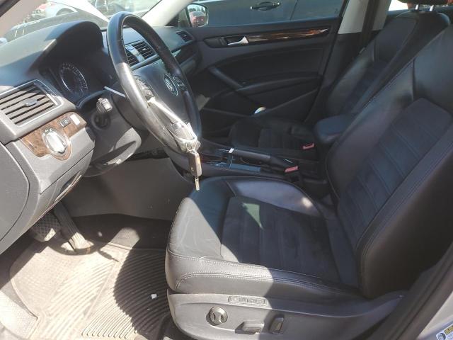 1VWCN7A34EC056042 - 2014 VOLKSWAGEN PASSAT SEL Srebrny zdjęcie 7