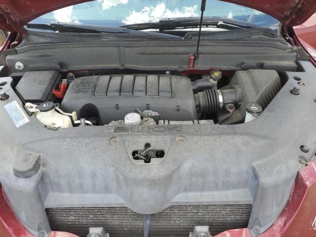 5GALVCED3AJ138639 - 2010 BUICK ENCLAVE CXL 栗色 照片 12