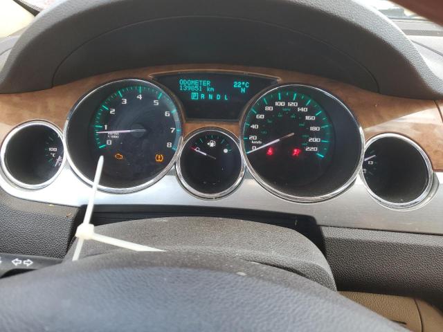 5GALVCED3AJ138639 - 2010 BUICK ENCLAVE CXL 栗色 照片 9