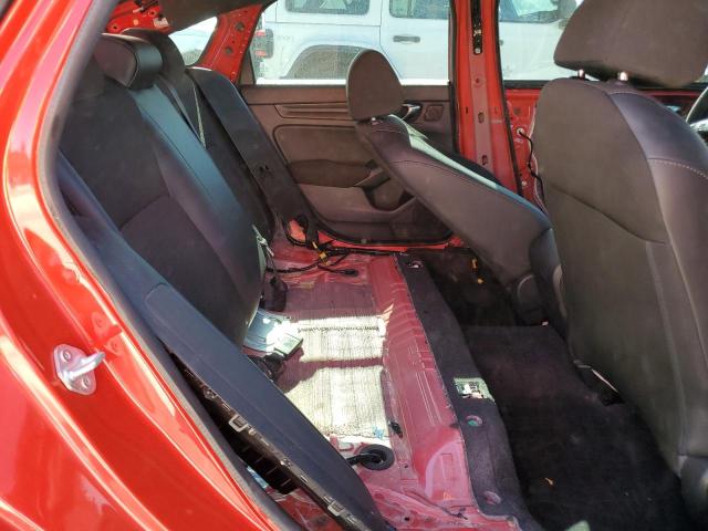 2HGFE2F51NH585539 - 2022 HONDA CIVIC SPORT წითელი ფოტო 10