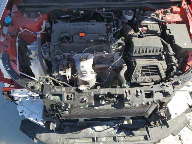 2HGFE2F51NH585539 - 2022 HONDA CIVIC SPORT წითელი ფოტო 11