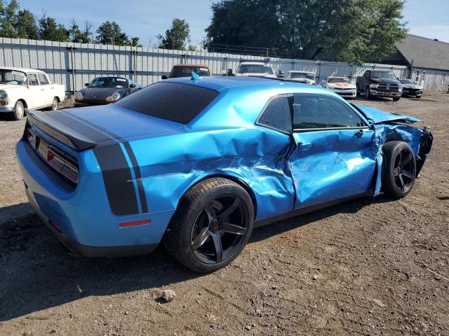 2C3CDZFJ7PH654459 - 2023 DODGE CHALLENGER R/T SCAT PACK BLUE photo 3