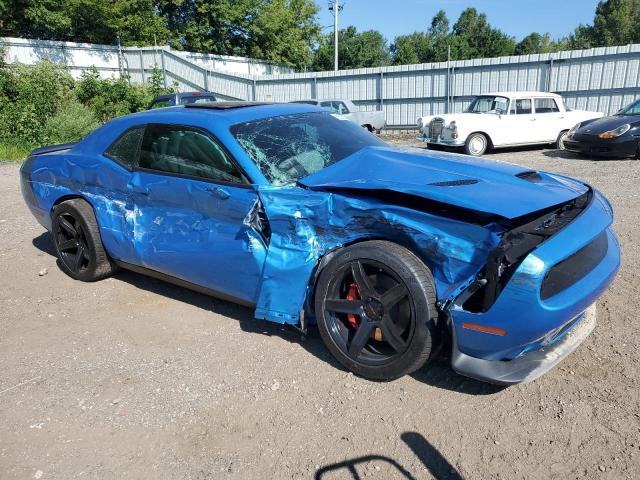 2C3CDZFJ7PH654459 - 2023 DODGE CHALLENGER R/T SCAT PACK BLUE photo 4