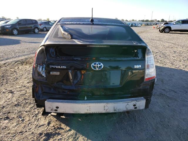 JTDKN3DUXB0319563 - 2011 TOYOTA PRIUS BLACK photo 6