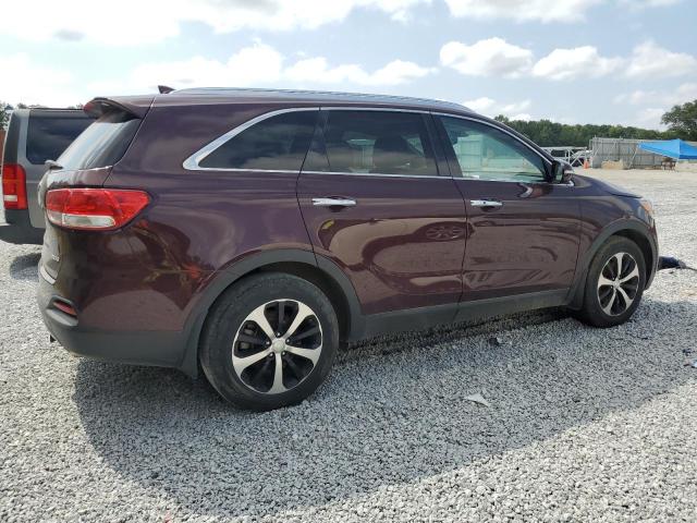 5XYPH4A52GG184368 - 2016 KIA SORENTO EX PURPLE photo 3