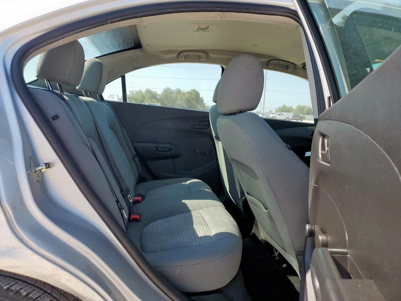 1G1JA5SH9F4106491 - 2015 CHEVROLET SONIC LS SILVER photo 10