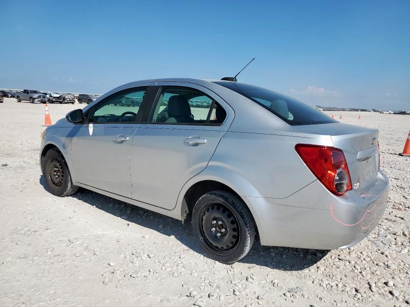 1G1JA5SH9F4106491 - 2015 CHEVROLET SONIC LS SILVER photo 2