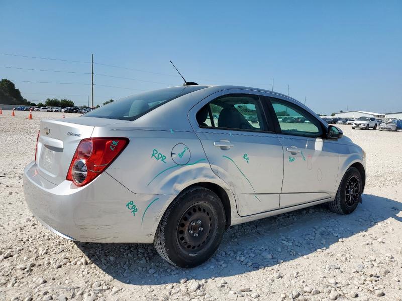 1G1JA5SH9F4106491 - 2015 CHEVROLET SONIC LS SILVER photo 3