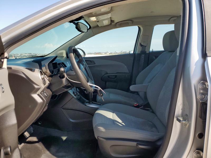 1G1JA5SH9F4106491 - 2015 CHEVROLET SONIC LS SILVER photo 7