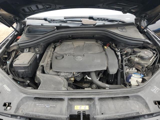 4JGDA5HB7FA522026 - 2015 MERCEDES-BENZ ML 350 4MATIC BLACK photo 12