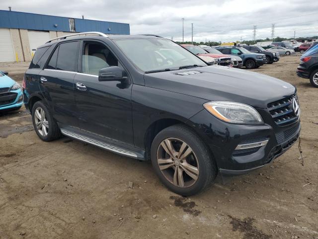 4JGDA5HB7FA522026 - 2015 MERCEDES-BENZ ML 350 4MATIC BLACK photo 4