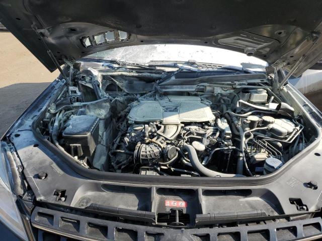4JGDA5HB7CA010441 - 2012 MERCEDES-BENZ ML 350 4MATIC BLACK photo 12