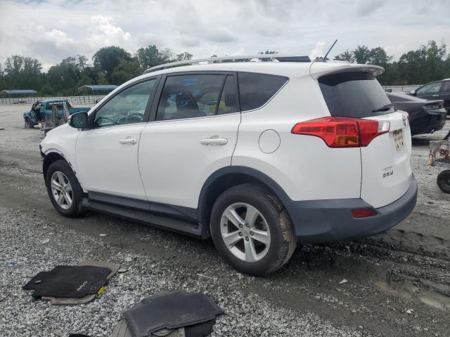2T3WFREVXDW048303 - 2013 TOYOTA RAV4 XLE WHITE photo 2