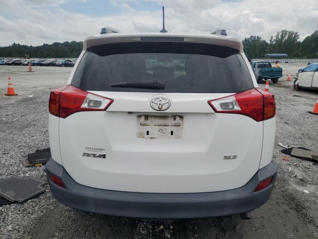 2T3WFREVXDW048303 - 2013 TOYOTA RAV4 XLE WHITE photo 6