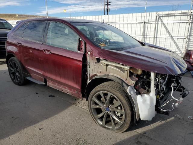 2FMPK4APXJBC00858 - 2018 FORD EDGE SPORT MAROON photo 4