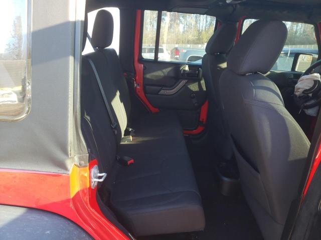 1C4BJWDG2JL849286 - 2018 JEEP WRANGLER U SPORT წითელი ფოტო 10