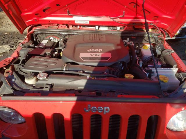 1C4BJWDG2JL849286 - 2018 JEEP WRANGLER U SPORT წითელი ფოტო 11