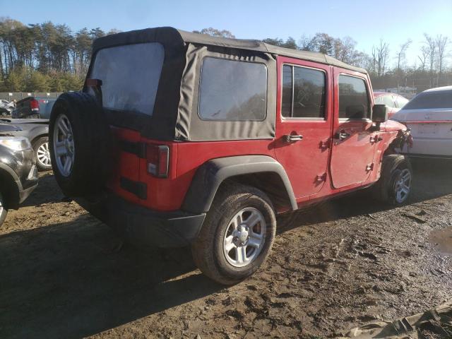 1C4BJWDG2JL849286 - 2018 JEEP WRANGLER U SPORT წითელი ფოტო 3