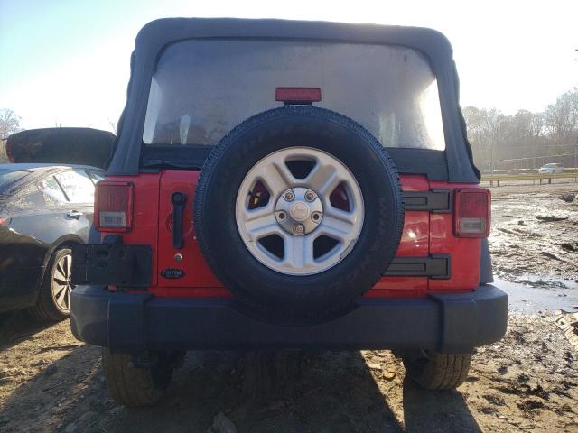 1C4BJWDG2JL849286 - 2018 JEEP WRANGLER U SPORT წითელი ფოტო 6