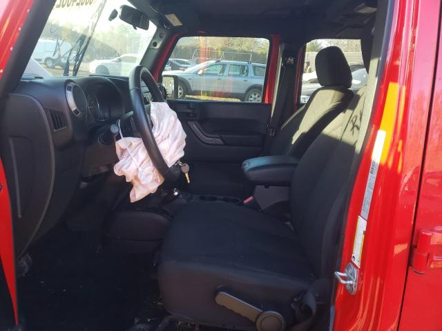 1C4BJWDG2JL849286 - 2018 JEEP WRANGLER U SPORT წითელი ფოტო 7