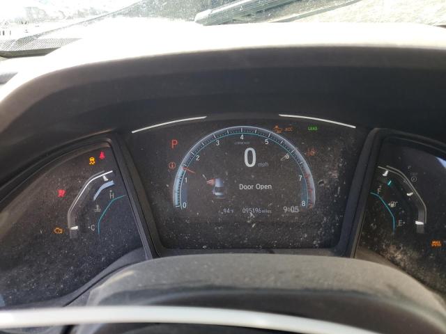 19XFC2F69KE007421 - 2019 HONDA CIVIC LX Сұр фото 9
