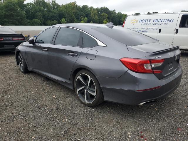 1HGCV1F32JA012914 - 2018 HONDA ACCORD SPORT Szary zdjęcie 2