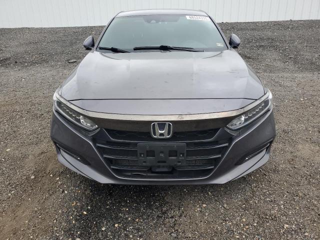 1HGCV1F32JA012914 - 2018 HONDA ACCORD SPORT Szary zdjęcie 5