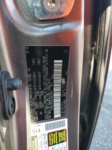 5TDKZ3DC2KS981646 - 2019 TOYOTA SIENNA LE CHARCOAL photo 12