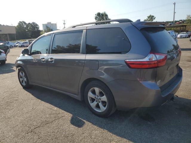 5TDKZ3DC2KS981646 - 2019 TOYOTA SIENNA LE CHARCOAL photo 2