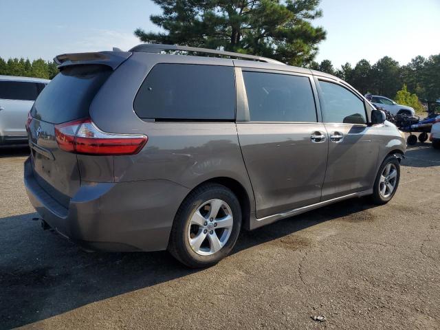 5TDKZ3DC2KS981646 - 2019 TOYOTA SIENNA LE CHARCOAL photo 3