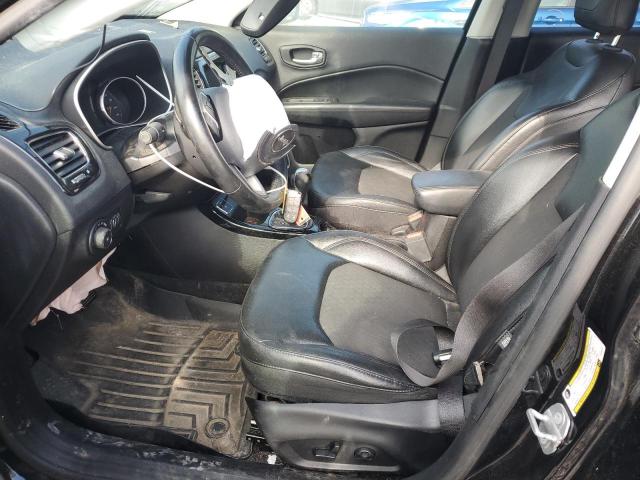 3C4NJCBB3JT494281 - 2018 JEEP COMPASS LATITUDE BLACK photo 7