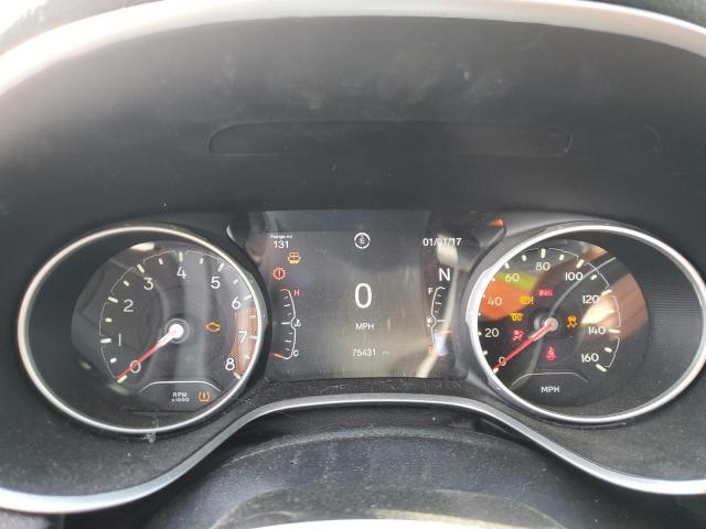 3C4NJCBB3JT494281 - 2018 JEEP COMPASS LATITUDE BLACK photo 9