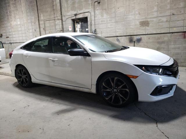 19XFC2F89KE002222 - 2019 HONDA CIVIC SPORT WHITE photo 4