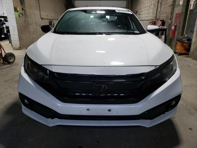 19XFC2F89KE002222 - 2019 HONDA CIVIC SPORT WHITE photo 5