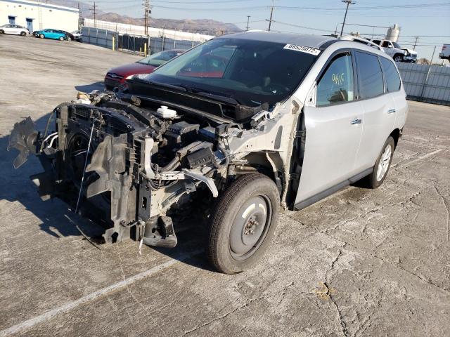 5N1DR2MM2HC658618 - 2017 NISSAN PATHFINDER S ვერცხლისფერი ფოტო 1