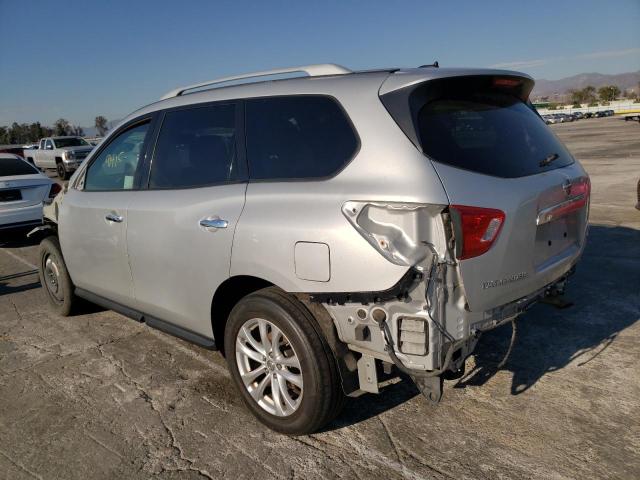 5N1DR2MM2HC658618 - 2017 NISSAN PATHFINDER S ვერცხლისფერი ფოტო 2