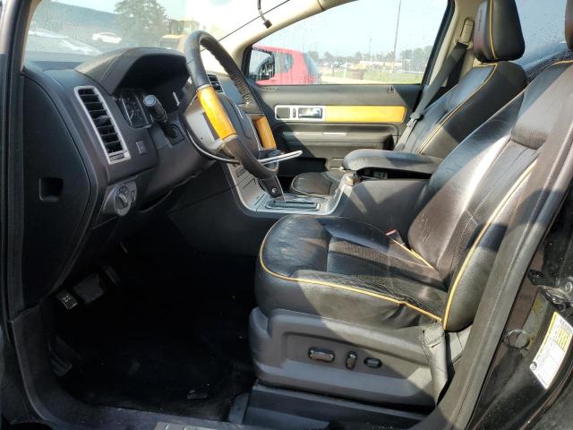 2LMDU68C88BJ32683 - 2008 LINCOLN MKX შავი ფოტო 7