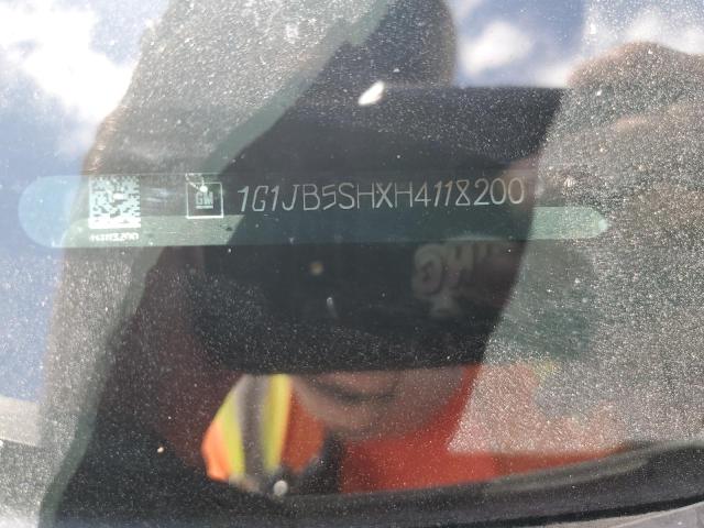 1G1JB5SHXH4118200 - 2017 CHEVROLET SONIC LS WHITE photo 12