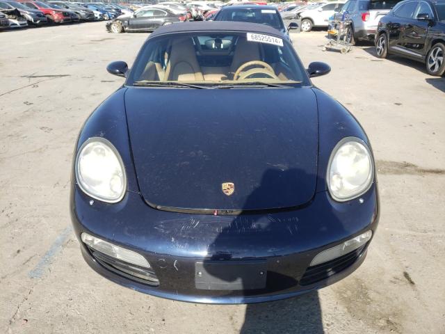 WP0CA29887U711673 - 2007 PORSCHE BOXSTER BLUE photo 5