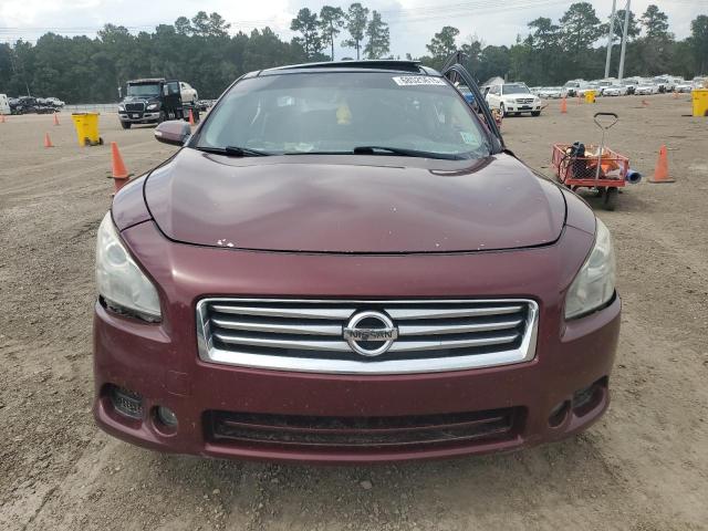 1N4AA5AP8DC844341 - 2013 NISSAN MAXIMA S 勃艮第红 照片 5